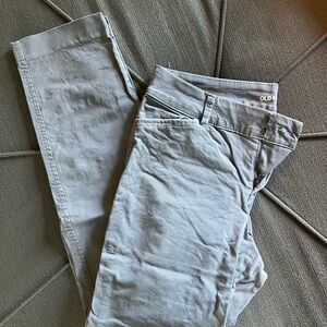 Old Navy Pixie Light Gray Trousers